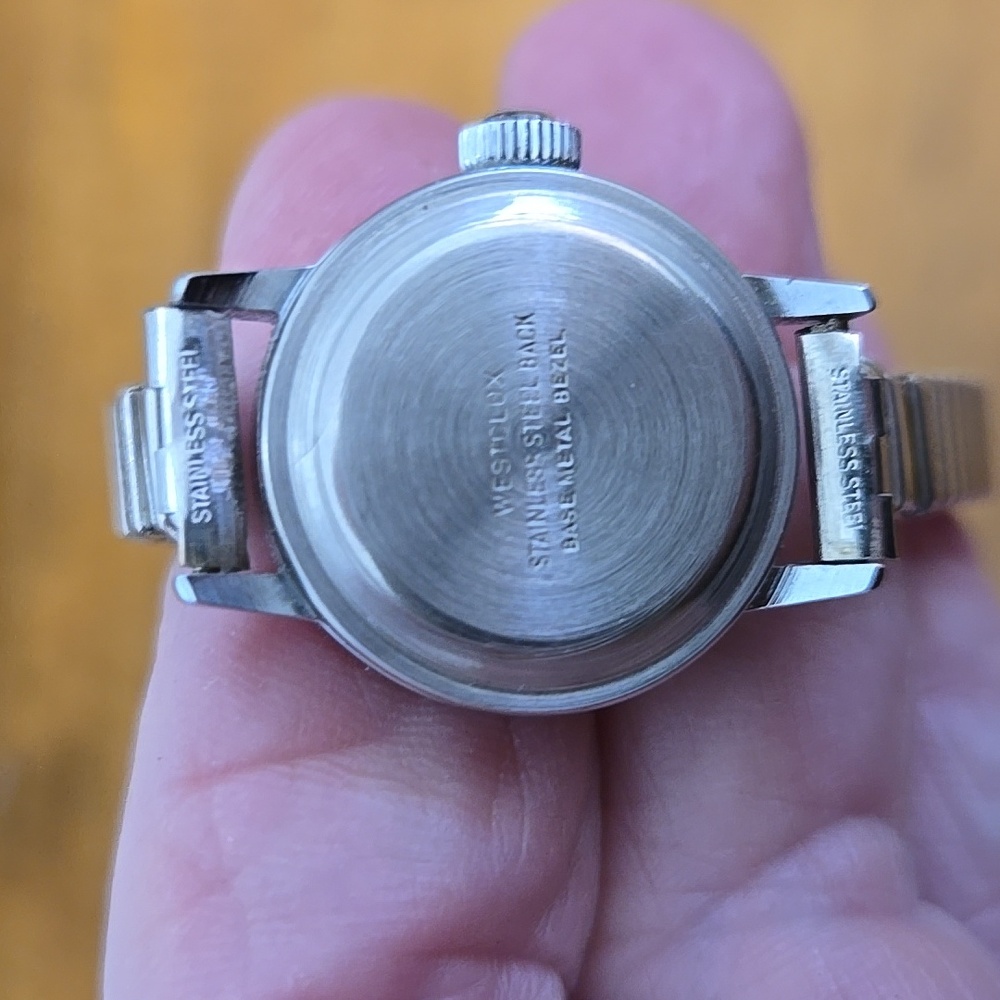Vintage Westclox Crown Line 17 Jewels Manual Wind Watch - Picture 3 of 4